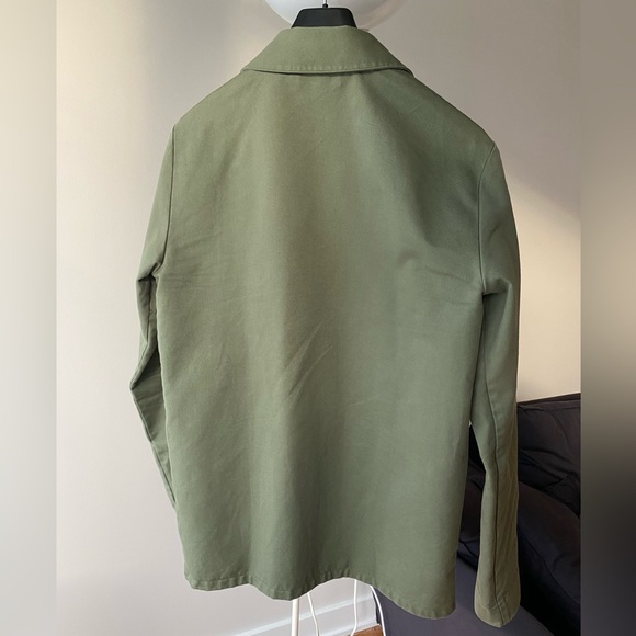 APC Kerlouan Chore Coat Green Small - Picture 9 of 10